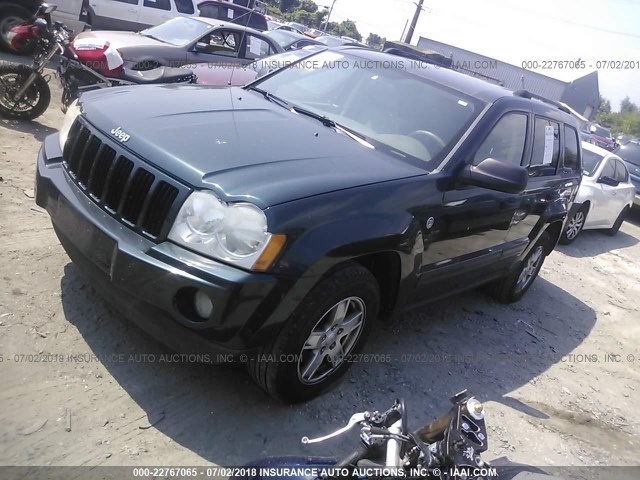 1J4HR48N96C140517 - 2006 JEEP GRAND CHEROKEE LAREDO/COLUMBIA/FREEDOM 绿色 照片 2