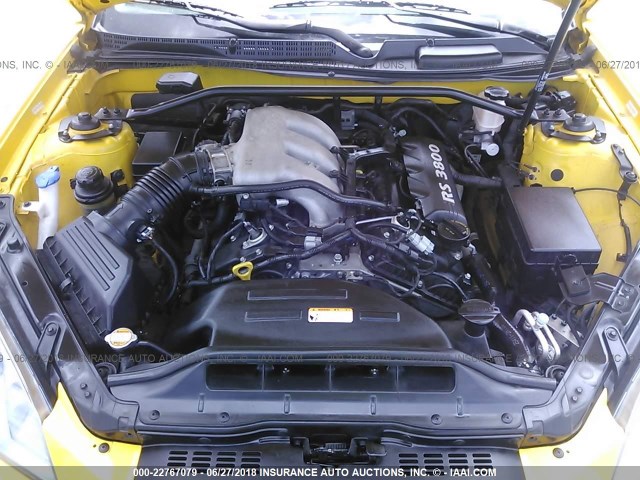 KMHHU6KH5CU071118 - 2012 HYUNDAI GENESIS COUPE 3.8L YELLOW photo 10