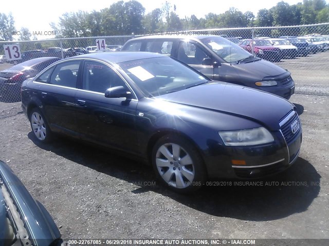 WAUDG74F55N097563 - 2005 AUDI A6 3.2 QUATTRO GRAY photo 1