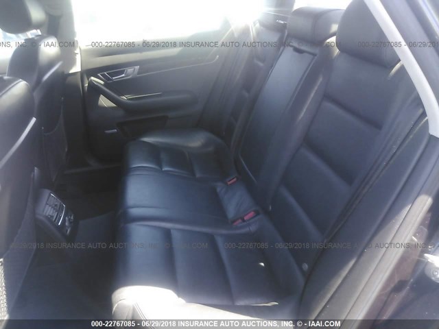 WAUDG74F55N097563 - 2005 AUDI A6 3.2 QUATTRO GRAY photo 8