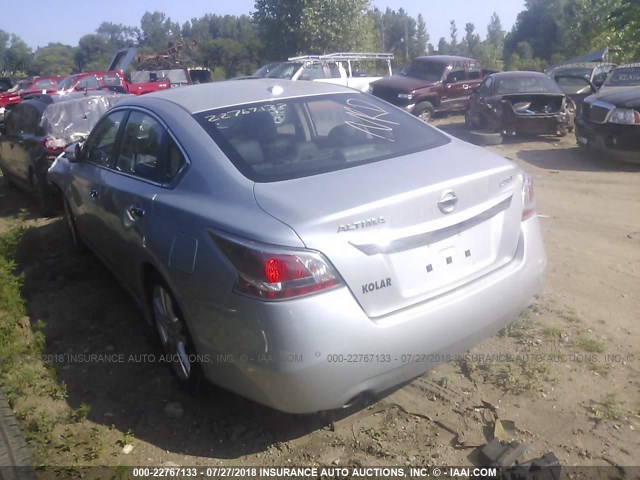 1N4BL3AP1FC468720 - 2015 NISSAN ALTIMA 3.5S/3.5SV/3.5SL SILVER photo 3