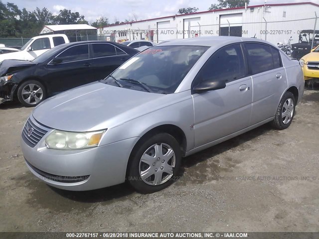 1G8AJ55F26Z110431 - 2006 SATURN ION LEVEL 2 SILVER photo 2