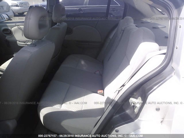 1G8AJ55F26Z110431 - 2006 SATURN ION LEVEL 2 SILVER photo 8