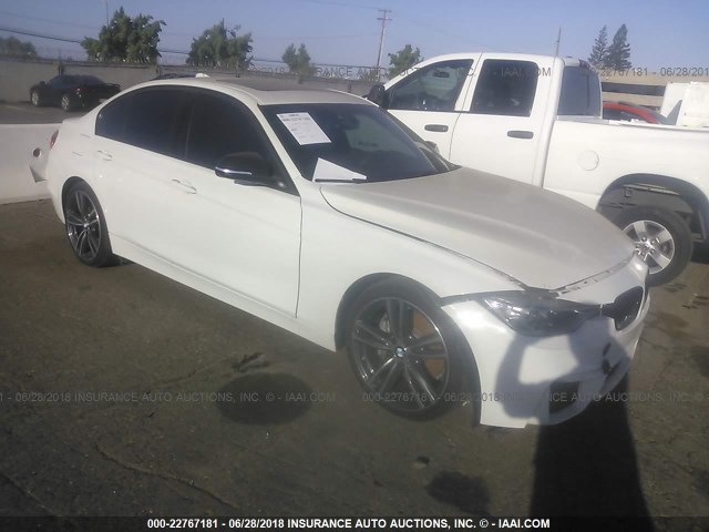 WBA3A9G54DNP37689 - 2013 BMW 335 I WHITE photo 1