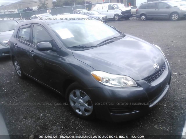 2T1KU4EE7AC273260 - 2010 TOYOTA COROLLA MATRIX  BLACK photo 1