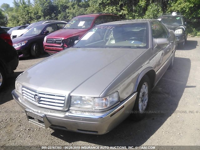 1G6EL12Y8XU613656 - 1999 CADILLAC ELDORADO TAN photo 2