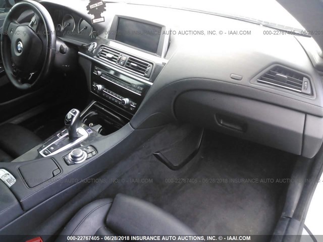 WBA6A0C51EDZ04516 - 2014 BMW 640 I/GRAN COUPE SILVER photo 5