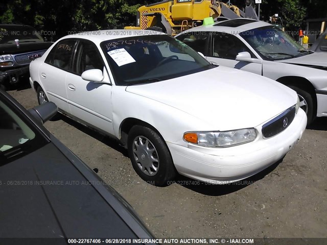 2G4WS52J351153244 - 2005 BUICK CENTURY CUSTOM WHITE photo 1