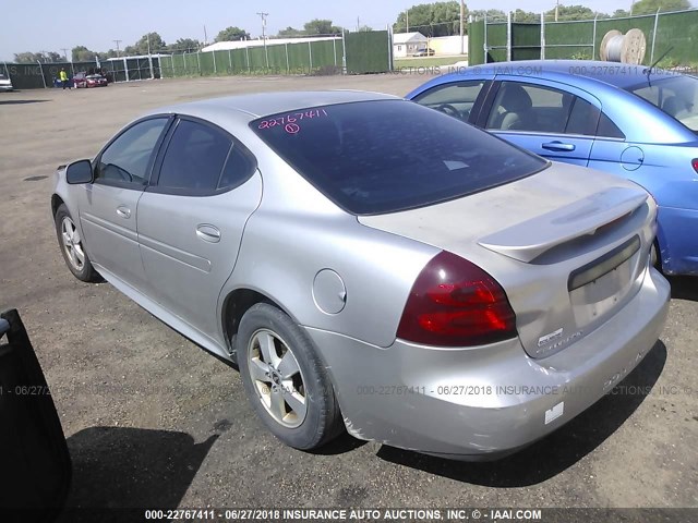 2G2WP552061167280 - 2006 PONTIAC GRAND PRIX SILVER photo 3