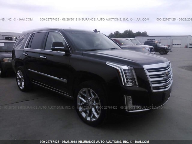 1GYS4DKJ0HR155210 - 2017 CADILLAC ESCALADE PLATINUM BLACK photo 1