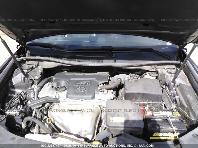 4T1BF1FK5DU718224 - 2013 TOYOTA CAMRY L/SE/LE/XLE 灰色 照片 10