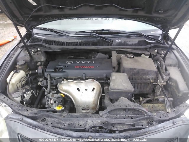 JTNBE46K273027912 - 2007 TOYOTA CAMRY NEW GENERAT CE/LE/XLE/SE GRAY photo 10