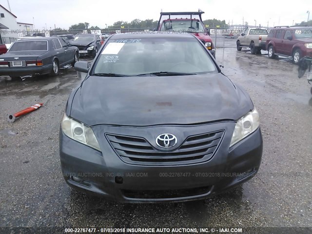 JTNBE46K273027912 - 2007 TOYOTA CAMRY NEW GENERAT CE/LE/XLE/SE GRAY photo 6