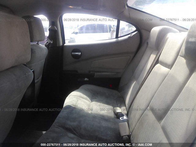 2G2WP552381185842 - 2008 PONTIAC GRAND PRIX RED photo 8