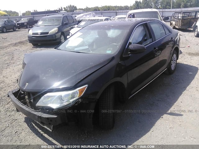 4T4BF1FK7ER390912 - 2014 TOYOTA CAMRY L/SE/LE/XLE 黑色 照片 2