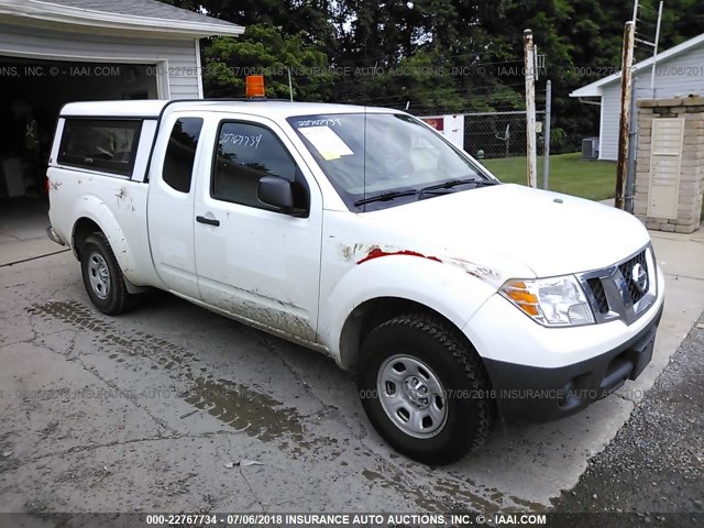 1N6BD0CT1DN733361 - 2013 NISSAN FRONTIER S/SV WHITE photo 1