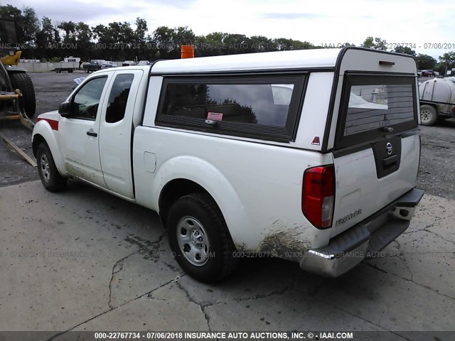 1N6BD0CT1DN733361 - 2013 NISSAN FRONTIER S/SV WHITE photo 3