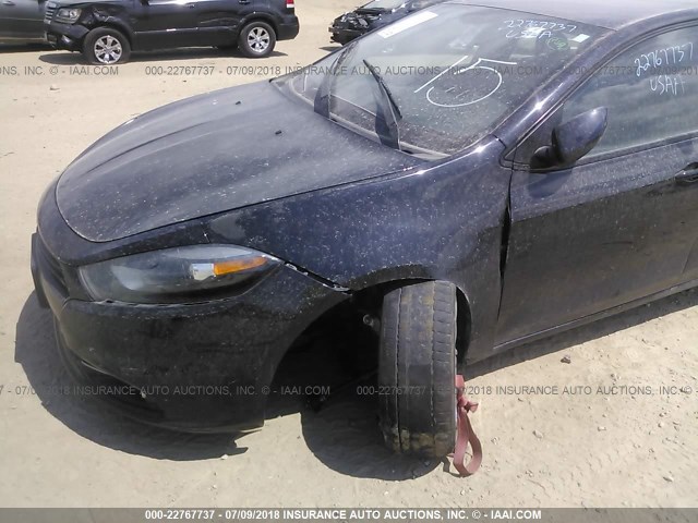 1C3CDFBA7DD342994 - 2013 DODGE DART SXT BLACK photo 6