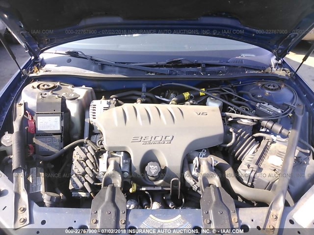 2G1WX12K349193887 - 2004 CHEVROLET MONTE CARLO SS ლურჯი ფოტო 10