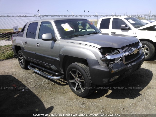 3GNEC13T52G226873 - 2002 CHEVROLET AVALANCHE C1500 GRAY photo 1