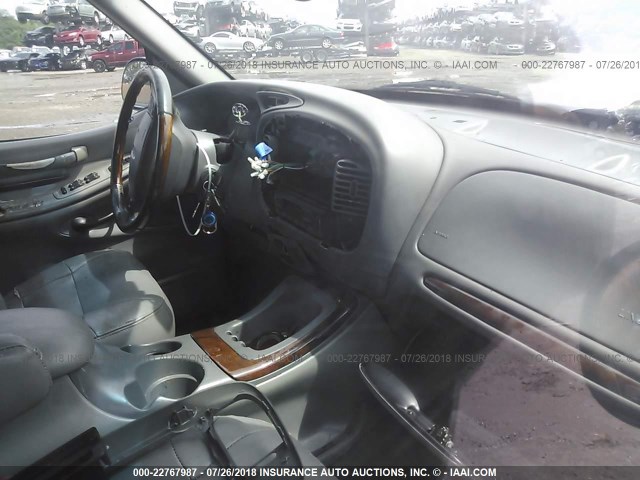 5LMRU27L8WLJ17526 - 1998 LINCOLN NAVIGATOR BLUE photo 5