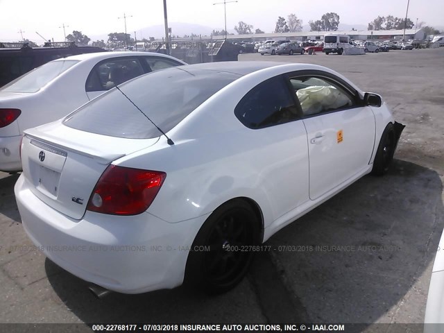JTKDE177950031081 - 2005 TOYOTA SCION TC 白色 照片 4