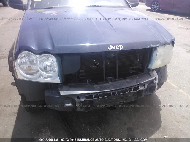 1J4GR48K65C610289 - 2005 JEEP GRAND CHEROKEE LAREDO/COLUMBIA/FREEDOM 蓝色 照片 6