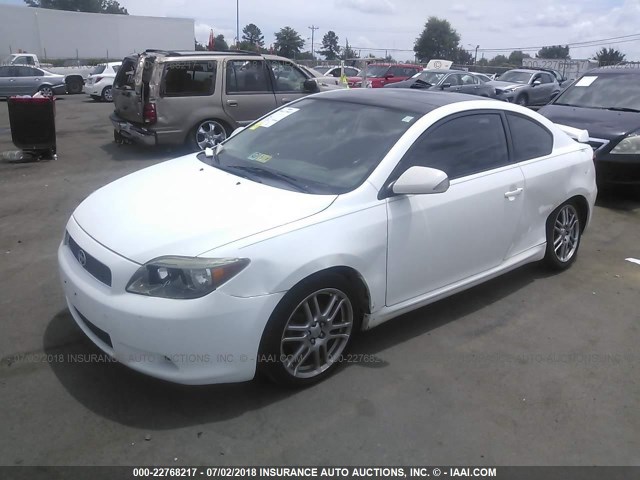 JTKDE167170185563 - 2007 TOYOTA SCION TC 白色 照片 2
