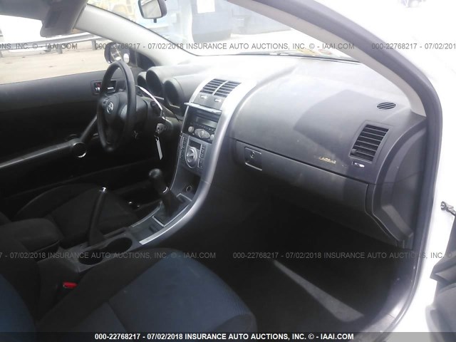 JTKDE167170185563 - 2007 TOYOTA SCION TC 白色 照片 5