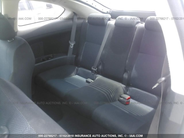 JTKDE167170185563 - 2007 TOYOTA SCION TC 白色 照片 8