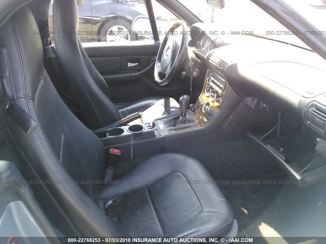 4USCH9349YLF88304 - 2000 BMW Z3 2.3 BLUE photo 5