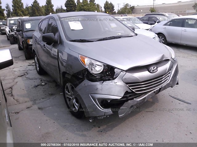 KM8JT3AC3BU293762 - 2011 HYUNDAI TUCSON GL/GLS SILVER photo 1