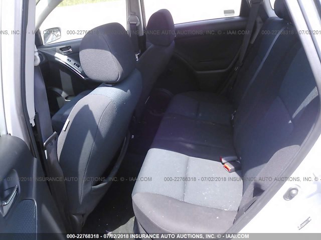 2T1LR30E66C551564 - 2006 TOYOTA COROLLA MATRIX XR SILVER photo 8