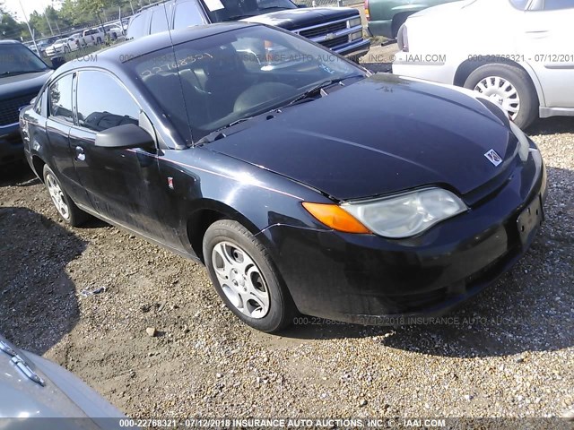 1G8AN12F54Z110325 - 2004 SATURN ION LEVEL 2 BLACK photo 1