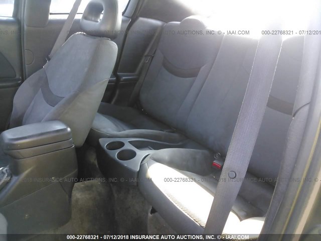 1G8AN12F54Z110325 - 2004 SATURN ION LEVEL 2 BLACK photo 8