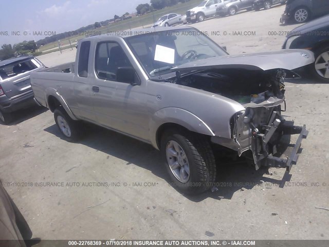 1N6DD26T93C443914 - 2003 NISSAN FRONTIER KING CAB XE GOLD photo 1