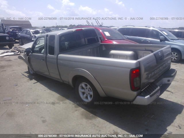 1N6DD26T93C443914 - 2003 NISSAN FRONTIER KING CAB XE GOLD photo 3