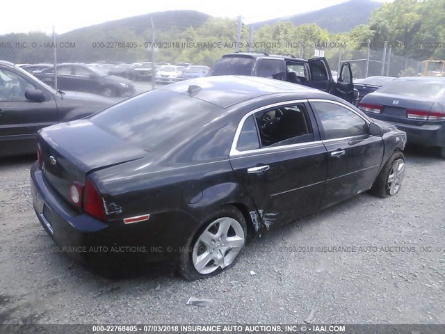 1G1ZC5E09CF151501 - 2012 CHEVROLET MALIBU 1LT 黑色 照片 4