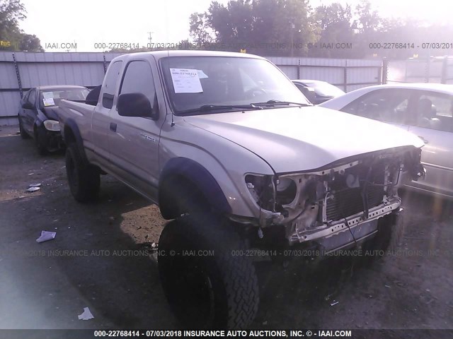 5TESN92N34Z353815 - 2004 TOYOTA TACOMA XTRACAB PRERUNNER ოქროსფერი ფოტო 1