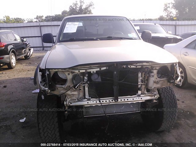 5TESN92N34Z353815 - 2004 TOYOTA TACOMA XTRACAB PRERUNNER ოქროსფერი ფოტო 6