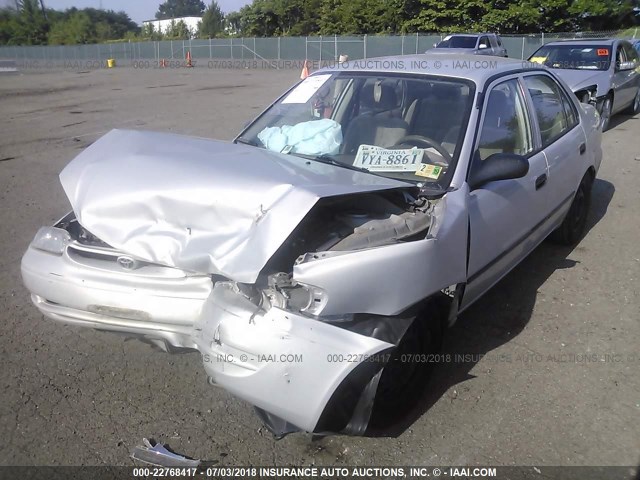 2T1BR12E3XC107640 - 1999 TOYOTA COROLLA VE/CE/LE 银色 照片 2