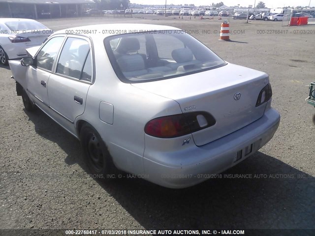 2T1BR12E3XC107640 - 1999 TOYOTA COROLLA VE/CE/LE 银色 照片 3