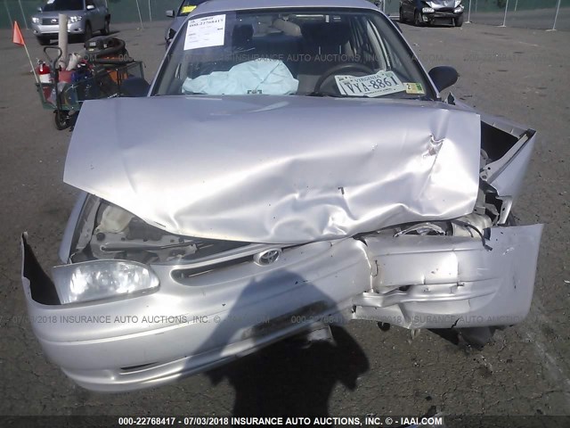 2T1BR12E3XC107640 - 1999 TOYOTA COROLLA VE/CE/LE 银色 照片 6