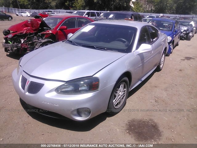 2G2WP522151143069 - 2005 PONTIAC GRAND PRIX SILVER photo 2