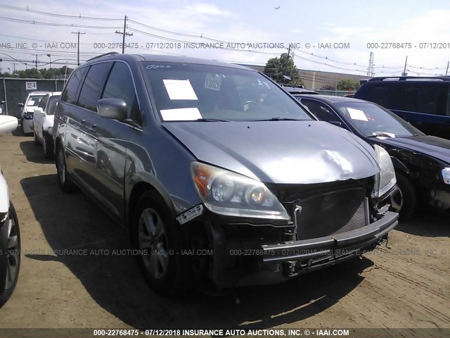 5FNRL38989B050551 - 2009 HONDA ODYSSEY TOURING GRAY photo 1