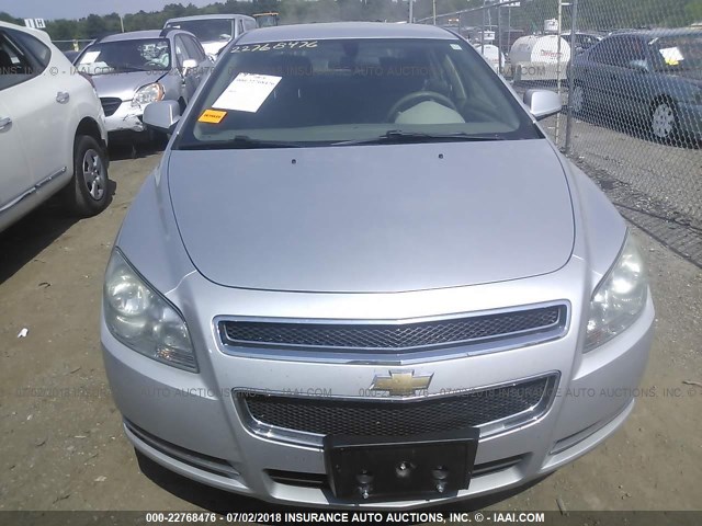 1G1ZC5E04AF174181 - 2010 CHEVROLET MALIBU 1LT ვერცხლისფერი ფოტო 6