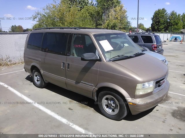 1GKEL19W51B510297 - 2001 GMC SAFARI XT Champagne photo 1