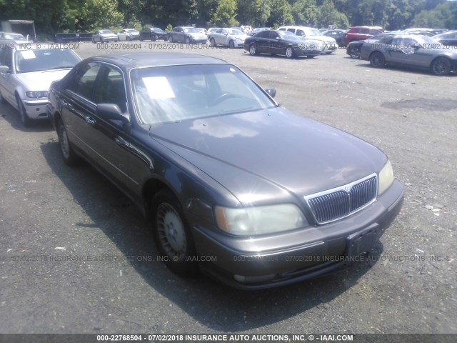 JNKBY31A0WM401610 - 1998 INFINITI Q45 BROWN photo 1