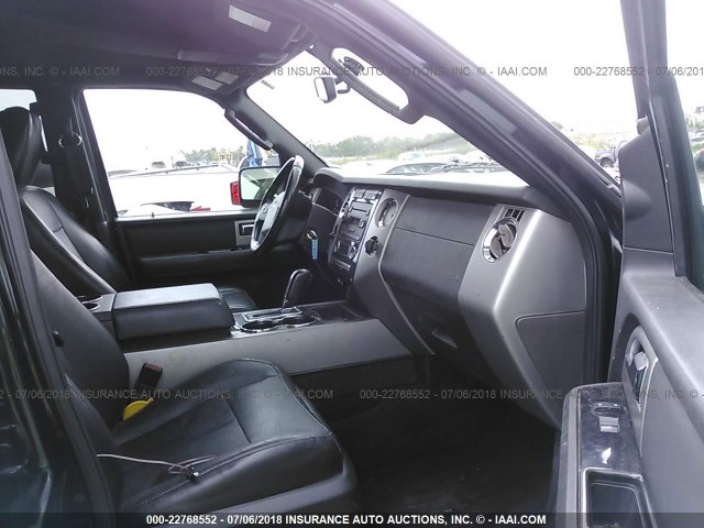 1FMJK1K55BEF28129 - 2011 FORD EXPEDITION EL LIMITED BLACK photo 5