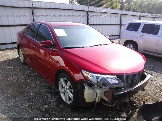 4T1BF1FK9DU640949 - 2013 TOYOTA CAMRY L/SE/LE/XLE 红色 照片 1